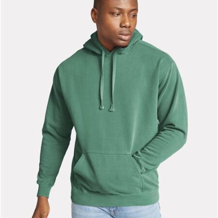 Unisex Garment-Dyed Hooded Sweatshirt
