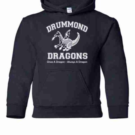 DPD D1 Youth Heavy Blend™ 8 oz., 50/50 Hooded Sweatshirt