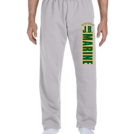 JBST257 Sport-Tek Open Bottom Polyester Sweatpants D2