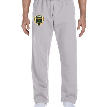 JBG974MP Open-Bottom Sweatpants with Pockets