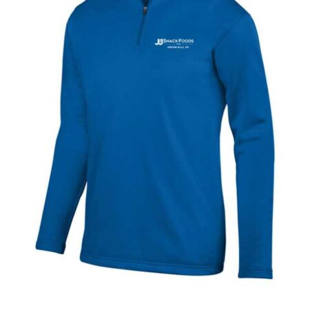JNJ Augusta Sportswear Adult Wicking Fleece Quarter-Zip Pullover