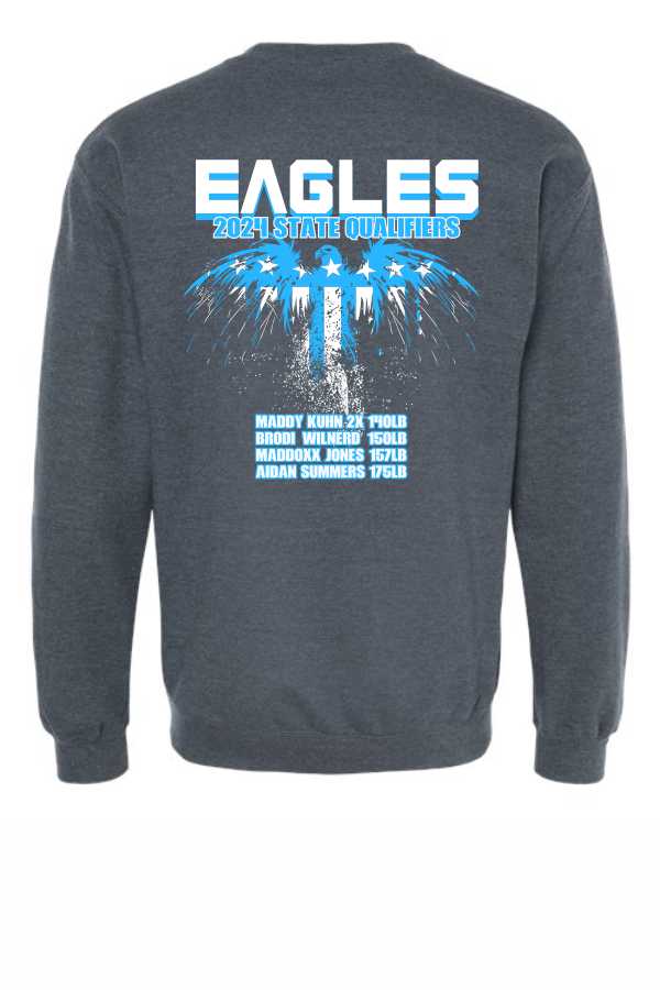 LHSW Softstyle® Midweight Crewneck Sweatshirt - SF000 - Image 2