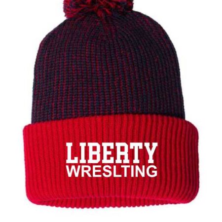 LHSW Speckled Pom-Pom Cuffed Beanie SP70
