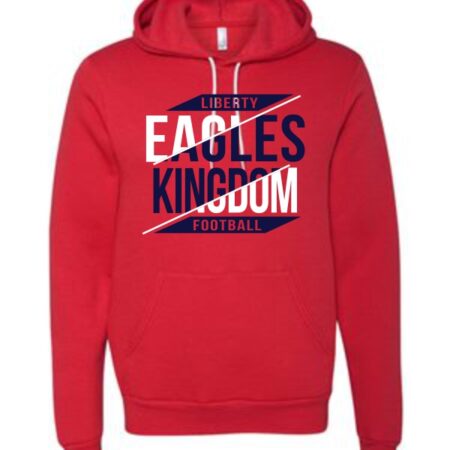 LHS Football Bella&Canvas Hooded Sweatshirt