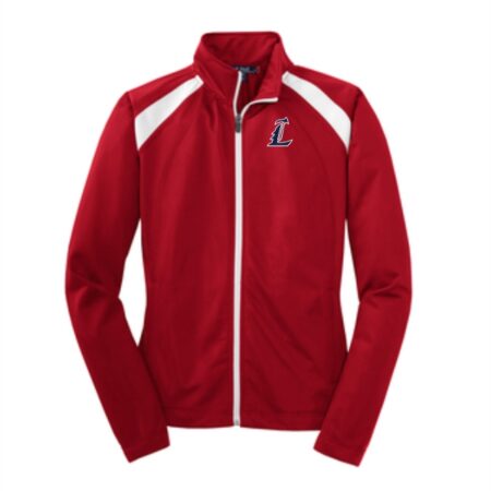 LHS Embroidered Sport Tek Stretch Womens Track Jacket